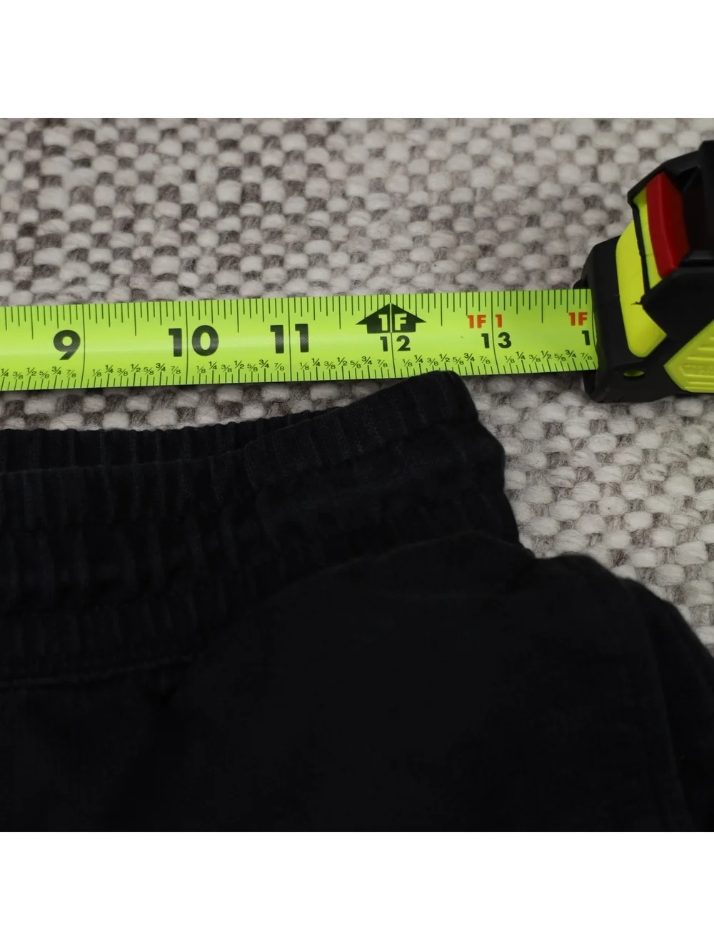 Gymshark Fitness Black Sweat Shorts Womens XS Drawstring Lounge Athletic
